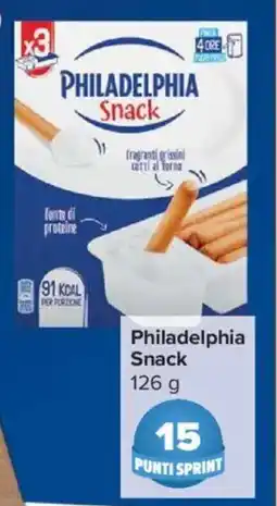 Carrefour Express Philadelphia Snack offerta