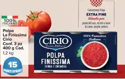 Carrefour Express Polpa La Finissima Cirio offerta