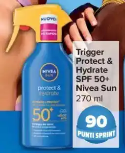 Carrefour Express Trigger Protect & Hydrate SPF 50+ Nivea Sun offerta