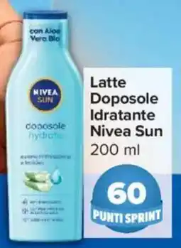 Carrefour Express Latte Doposole Idratante Nivea Sun offerta