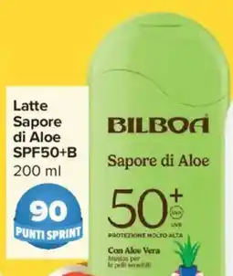 Carrefour Express Latte Sapore di Aloe SPF50+B offerta