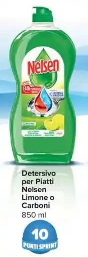 Carrefour Express Detersivo per Piatti Nelsen Limone o Carboni offerta