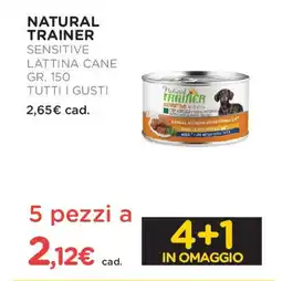 Arcaplanet NATURAL TRAINER Sensitive lattina cane tutti i gusti offerta