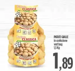Ciro Amodio PATATE GIALLE in confezione vert bag offerta