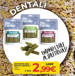 Arcaplanet BEFORTIS DOG Snack dentali vari tipi offerta