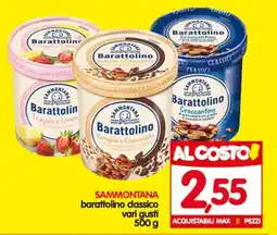 Ciro Amodio SAMMONTANA barattolino classico vari gusti offerta