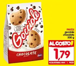 Ciro Amodio PAVESI gocciole chocolate offerta