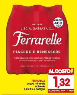 Ciro Amodio FERRARELLE acqua minerale naturale offerta