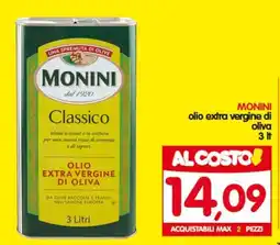 Ciro Amodio MONINI olio extra vergine di oliva offerta