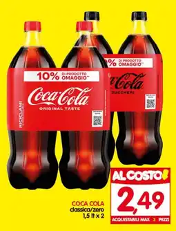 Ciro Amodio COCA COLA classica/zero offerta