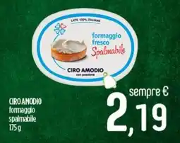 Ciro Amodio CIRO AMODIO formaggio spalmabile offerta