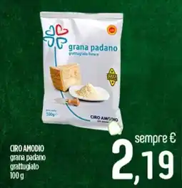 Ciro Amodio CIRO AMODIO grana padano grattugiato offerta