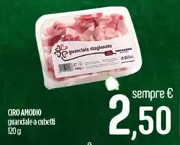 Ciro Amodio CIRO AMODIO guanciale a cubetti offerta