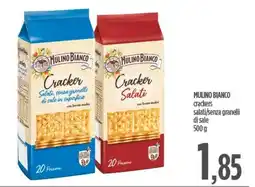 Ciro Amodio MULINO BIANCO crackers salati/senza granelli di sale offerta