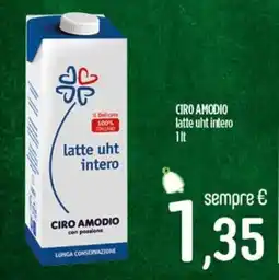 Ciro Amodio CIRO AMODIO latte uht intero offerta