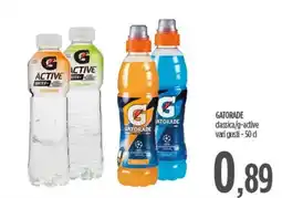Ciro Amodio GATORADE classica/g-active vari gusti offerta
