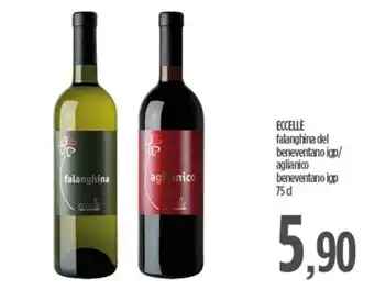 Ciro Amodio ECCELLE falanghina del beneventano igp/ aglianico beneventano igp offerta