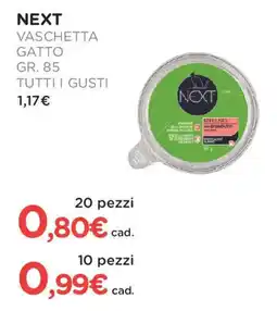 Arcaplanet NEXT Vaschetta gatto tutti i gusti offerta
