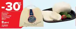 Carrefour Mozzarella di Bufala Campana DOP Terre d'Italia offerta