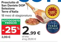 Carrefour Prosciutto di San Daniele DOP Selezione Terre d'Italia offerta