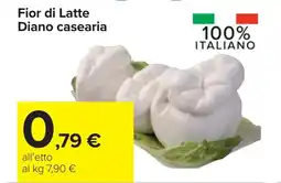 Carrefour Fior di Latte Diano casearia offerta