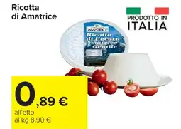 Carrefour Ricotta di Amatrice offerta