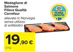 Carrefour Medaglione di Salmone Filiera Qualità Carrefour offerta