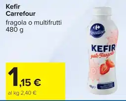 Carrefour Kefir Carrefour fragola o multifrutti offerta