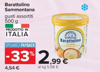 Carrefour Barattolino Sammontana offerta