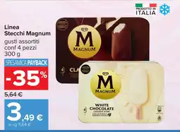 Carrefour Linea Stecchi Magnum offerta