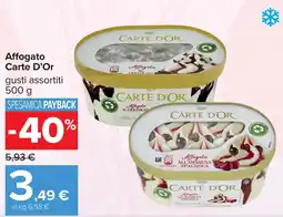 Carrefour Affogato Carte D'Or offerta