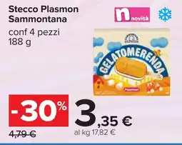 Carrefour Stecco Plasmon Sammontana offerta