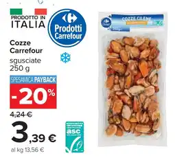 Carrefour Cozze Carrefour offerta