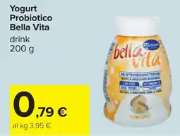 Carrefour Yogurt Probiotico Bella Vita drink offerta