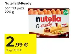 Carrefour Nutella B-Ready offerta