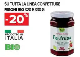 Carrefour Su tutta la linea confetture RIGONI BIO offerta
