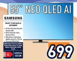 Unieuro SAMSUNG SMART TV NEO QLED AI QE55QN85D offerta