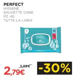 Arcaplanet Perfect hygiene salviette cane pz. 40 tutta la linea offerta