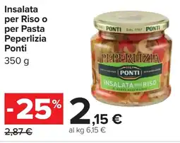 Carrefour Insalata per Riso o per Pasta Peperlizia Ponti offerta