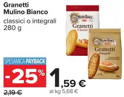 Carrefour Granetti Mulino Bianco offerta