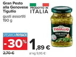 Carrefour Gran Pesto alla Genovese Tigullio offerta