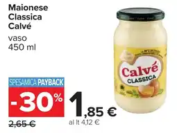 Carrefour Maionese Classica Calvé offerta