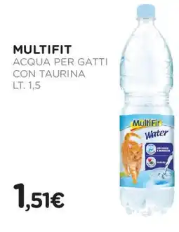 Arcaplanet Multifit acqua per gatti con taurina offerta