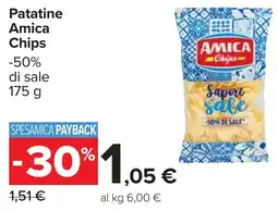 Carrefour Patatine Amica Chips offerta
