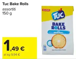 Carrefour Tuc Bake Rolls assortiti offerta