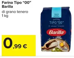 Carrefour Farina Tipo “00” Barilla offerta