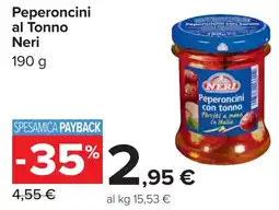 Carrefour Peperoncini al Tonno Neri offerta