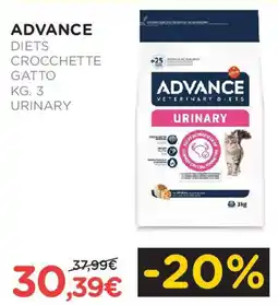 Arcaplanet Advance diets crocchette gatto urinary offerta