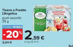 Carrefour Tisana a Freddo L'Angelica gusti assortiti offerta