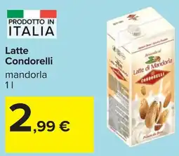 Carrefour Latte Condorelli offerta